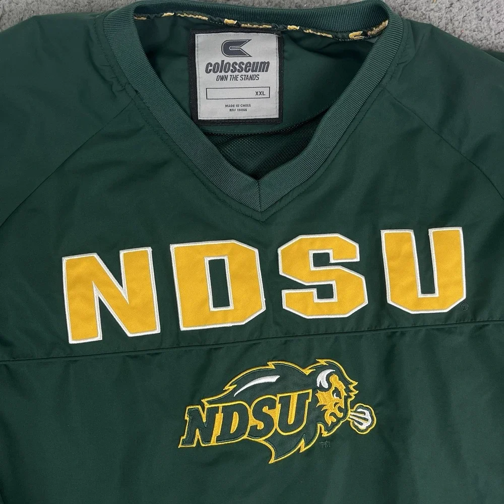Colosseum Athletics NDSU Bison Pullover Jacket/Windbreaker‎ Size XXL NCAA